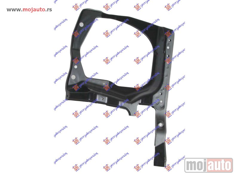 Glavna slika -  OKVIR FARA METALNI Desno Opel agila 99-08 -dostupno - MojAuto