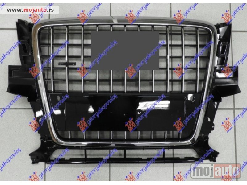 Glavna slika -  PVC MASKA HROM/CRNA (HROM OKVIR) (PDS SENZORI) (S-LINE) Audi q5 08-12 -dostupno - MojAuto