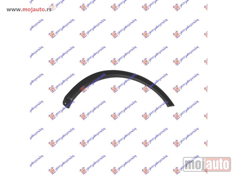 Glavna slika -  RUB PLASTICNI PREDNJEG BLATOBRANA (METALNA SAJTNA) Desno Opel corsa c 00-06 -dostupno - MojAuto