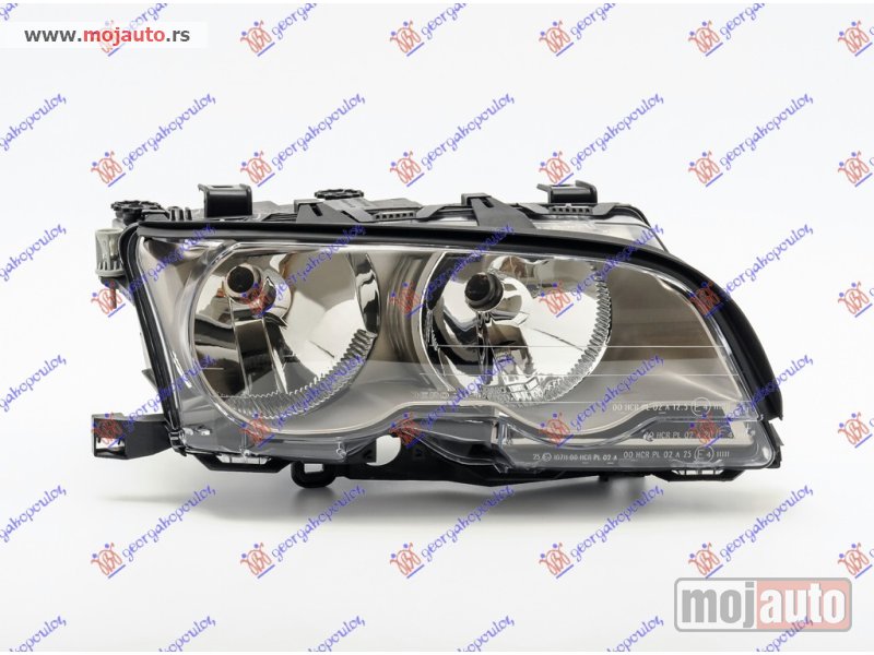 Glavna slika -  FAR HROM 2001-2003 (DEPO) Desno Bmw series 3 (e46) coupe/cabrio 99-03 -dostupno - MojAuto