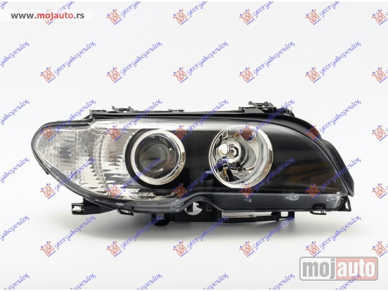 Glavna slika -  FAR CRNI (BELI MIGAVAC) (DEPO) Desno Bmw series 3 (e46) coupe/cabrio 03-06 -dostupno - MojAuto