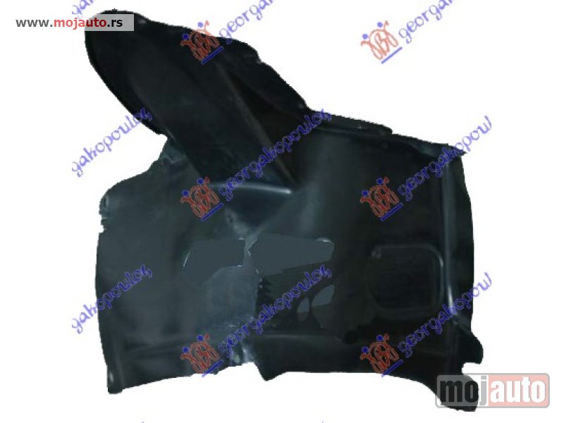 Glavna slika -  POTKRILO (PREDNJI DEO) PLASTICNO (A KVALITET) Levo Vw golf plus 04-09 -dostupno - MojAuto
