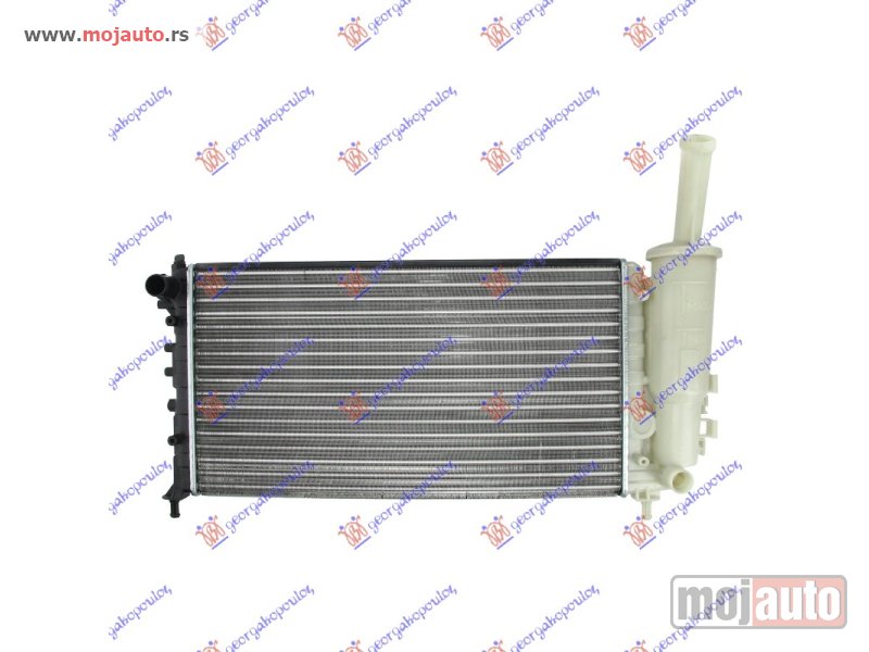 Glavna slika -  HLADNJAK MOTORA 1.2 8V/16V (MAN/AUTO) (+/-AC) (58x31.6) -01 (VALEO TIP) Fiat punto 99-03 -dostupno - MojAuto