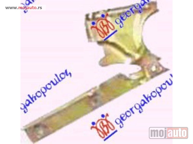 Glavna slika -  MAKAZE HAUBE Levo Fiat punto gt 96-99 -dostupno - MojAuto
