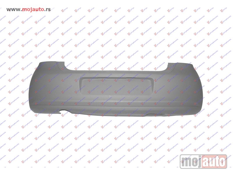Glavna slika -  ZADNJI BRANIK (SA OTVOROM ZA IZDUVNU CEV AUSPUHA) (SA/BEZ PDS SENZORA) (A KVALITET) Vw polo 09-14 -dostupno - MojAuto