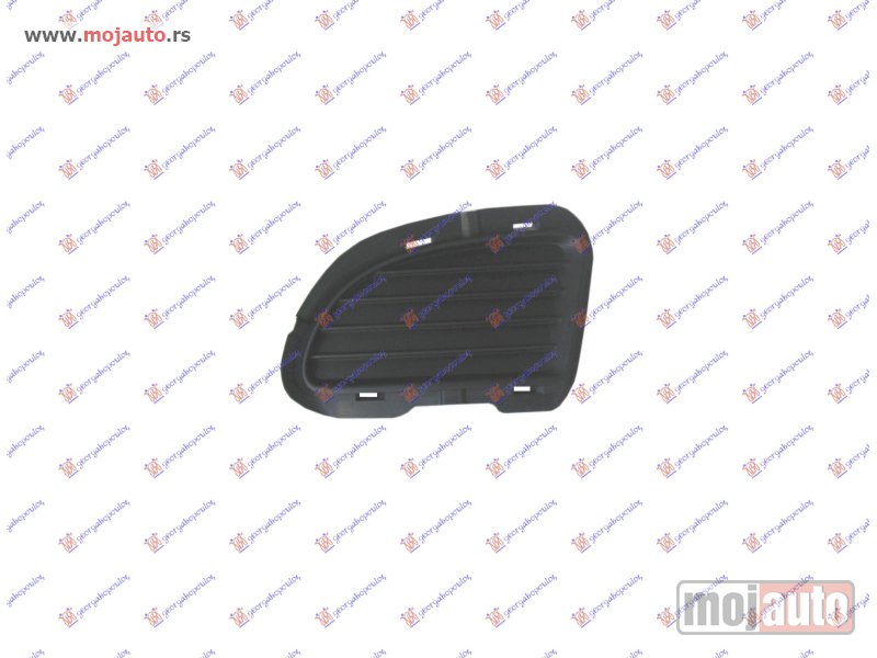 Glavna slika -  RESETKA PREDNJEG BRANIKA (BEZ MAGLENKE) Desno Fiat grande punto 05-12 -dostupno - MojAuto