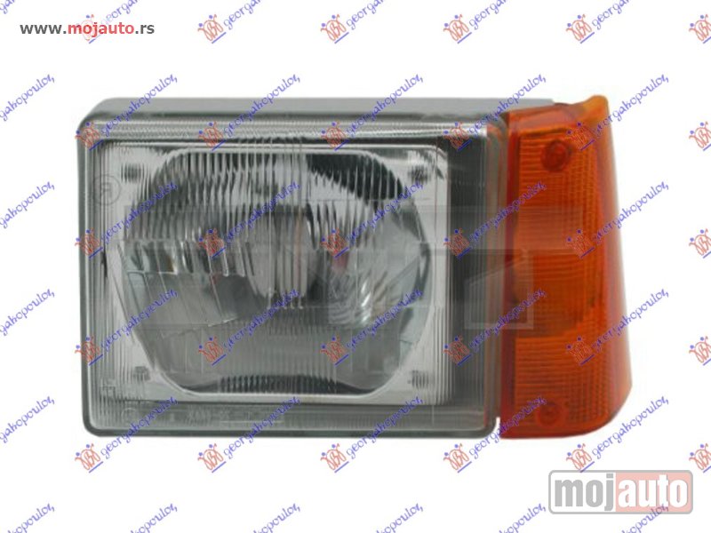 Glavna slika -  FAR ZUTI MIGAVAC (TYC) Levo Fiat panda 86-03 -dostupno - MojAuto