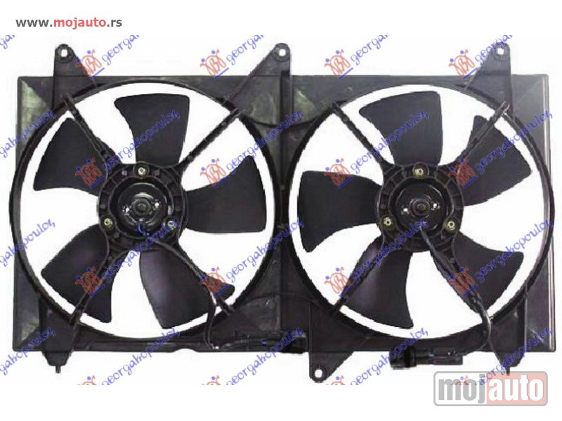 Glavna slika -  VENTILATOR (DUPLI) KOMPLET (BENZIN) (+/-AC) Chevrolet epica 07- -dostupno - MojAuto