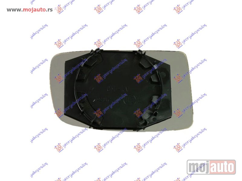 Glavna slika -  STAKLO RETROVIZORA -2009 (KONVEKSNO) Levo Fiat panda 03-14 -dostupno - MojAuto