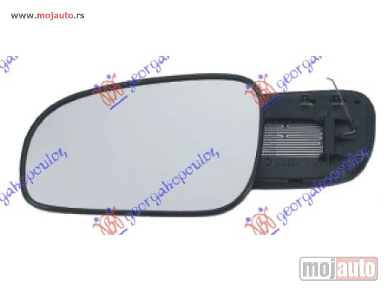 Glavna slika -  STAKLO RETROVIZORA SA GREJACEM -2003 (ASFERICNO) Levo Volvo s80 99-06 -dostupno - MojAuto