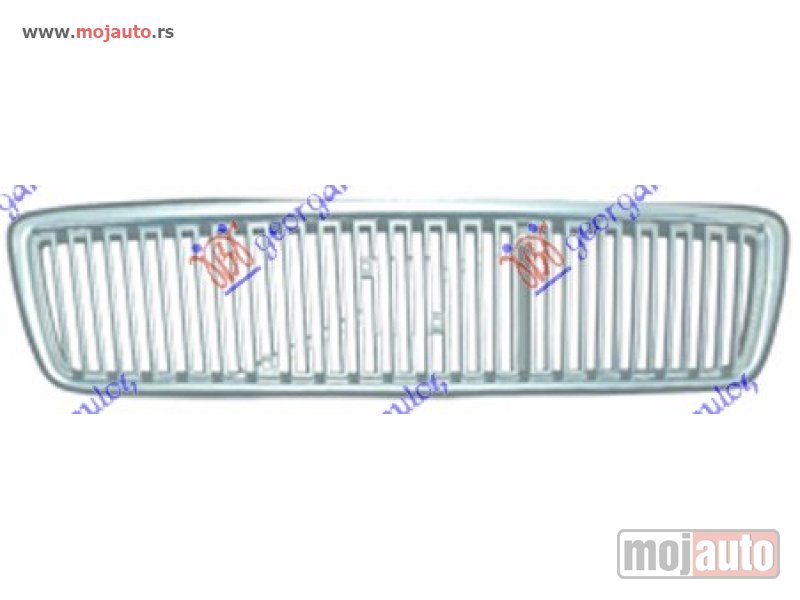 Glavna slika -  PVC MASKA HROM/SREBRNA Volvo s70/v70 97-00 -dostupno - MojAuto