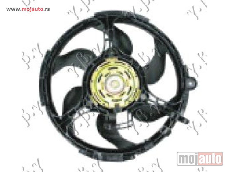 Glavna slika -  VENTILATOR KOMPLET (BENZIN/DIZEL) (+AC) (320mm) Fiat stilo 01-06 -dostupno - MojAuto