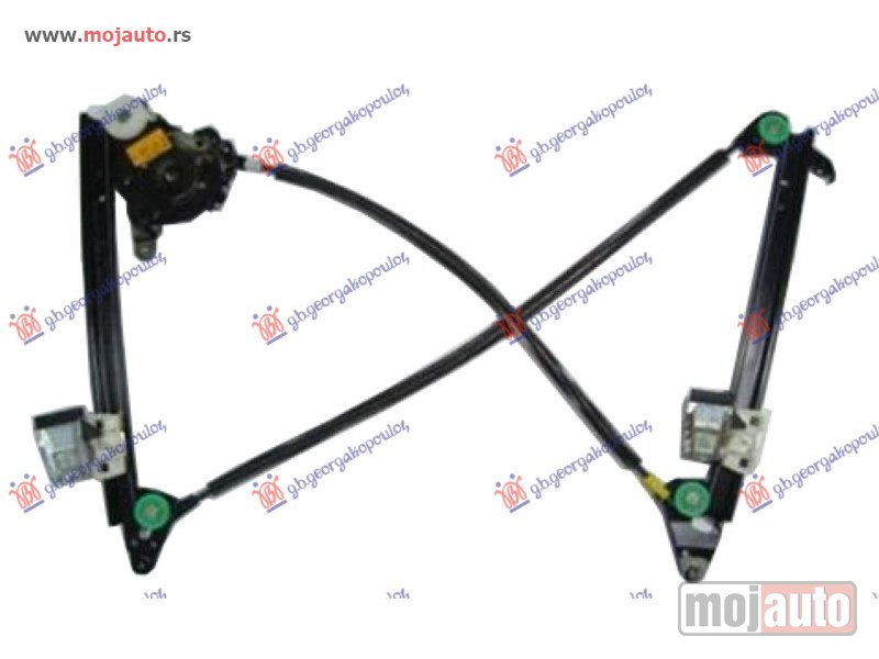 Glavna slika -  PODIZAC ZADNJEG PROZORA ELEKTRICNI (BEZ MOTORA) Levo Seat alhabra 95-10 -dostupno - MojAuto