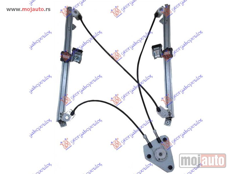 Glavna slika -  PODIZAC PREDNJEG PROZORA ELEKTRICNI (BEZ MOTORA) 5 VRATA Levo Seat altea 04-15 -dostupno - MojAuto