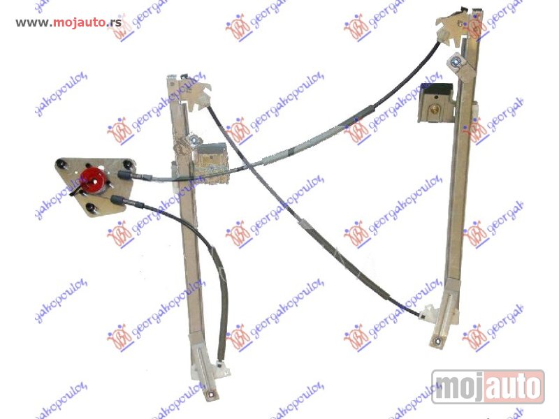 Glavna slika -  PODIZAC PREDNJEG PROZORA ELEKTRICNI (BEZ MOTORA) 5 VRATA (A KVALITET) Levo Seat toledo 04-12 -dostupno - MojAuto