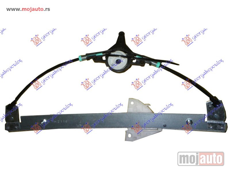 Glavna slika -  PODIZAC ZADNJEG PROZORA ELEKTRICNI (BEZ MOTORA) (A KVALITET) Levo Mazda 2 07-14 -dostupno - MojAuto