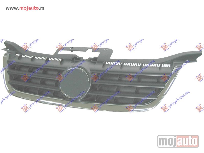 Glavna slika -  PVC MASKA CRNA (HROM LAJSNA) Vw touran 03-06 -dostupno - MojAuto