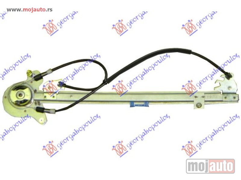Glavna slika -  PODIZAC ZADNJEG PROZORA ELEKTRICNI (BEZ MOTORA) Desno Renault megane scenic 99-03 -nedostupno - MojAuto