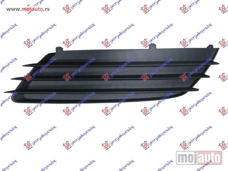 Glavna slika -  RESETKA PREDNJEG BRANIKA (BEZ MAGLENKE) 5 VRATA -07 Levo Opel astra h 04-10 -dostupno - MojAuto
