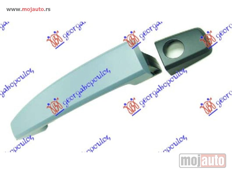 Glavna slika -  KVAKA PREDNJIH VRATA SPOLJASNJA Levo Opel zafira 05-12 -dostupno - MojAuto