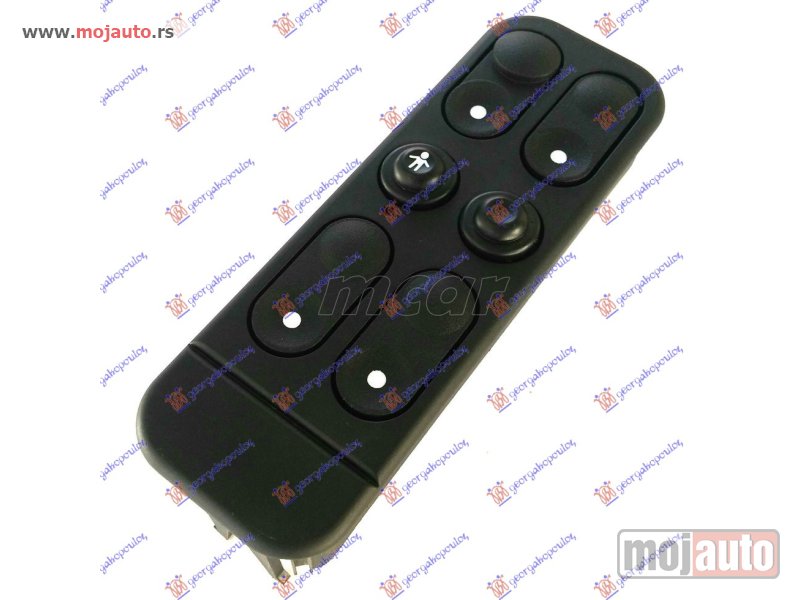 Glavna slika -  PREKIDAC U PREDNJIM VRATIMA (4 PIN) (14/15 PIN) Levo Opel vectra a 92-95 -dostupno - MojAuto