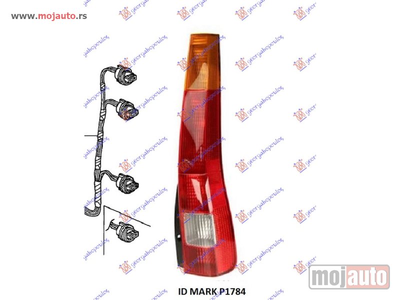 Glavna slika -  STOP LAMPA -2004 (DEPO) Desno Honda cr-v 02-07 -dostupno - MojAuto