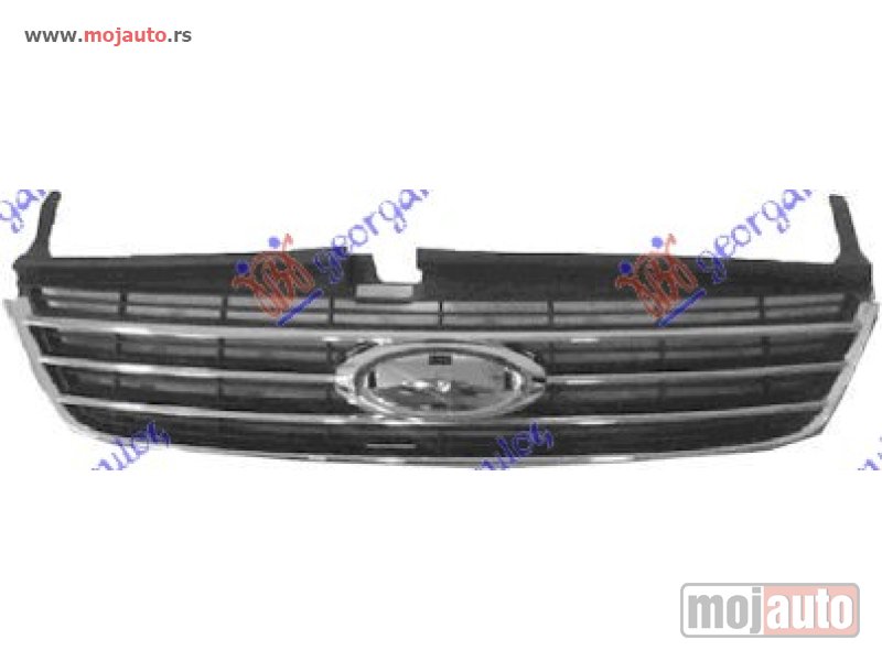 Glavna slika -  PVC MASKA HROM Ford mondeo 07-11 -dostupno - MojAuto