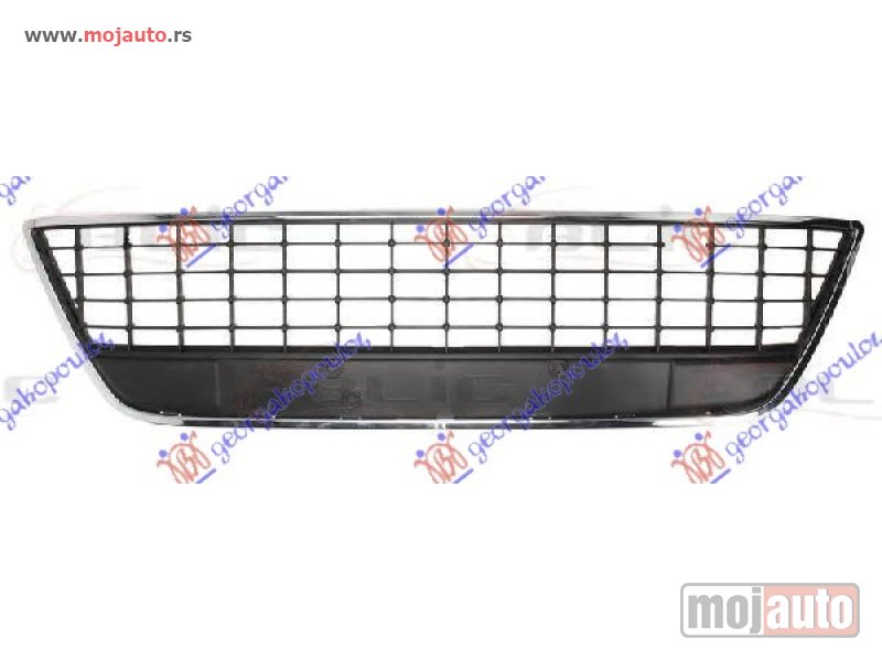 Glavna slika -  CENTRALNA RESETKA CRNA (SA HROM OKVIROM) Ford mondeo 07-11 -dostupno - MojAuto