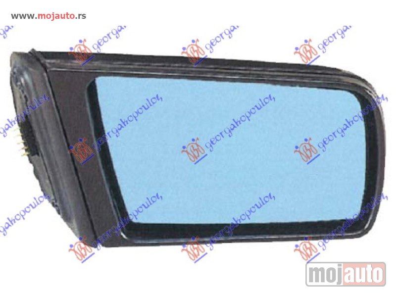 Glavna slika -  RETROVIZOR ELEKTRICNI SA GREJACEM (5 PIN) (A KVALITET) (KONVEKSNO STAKLO) Desno Mercedes c class (w202) 93-99 -dostupno - MojAuto
