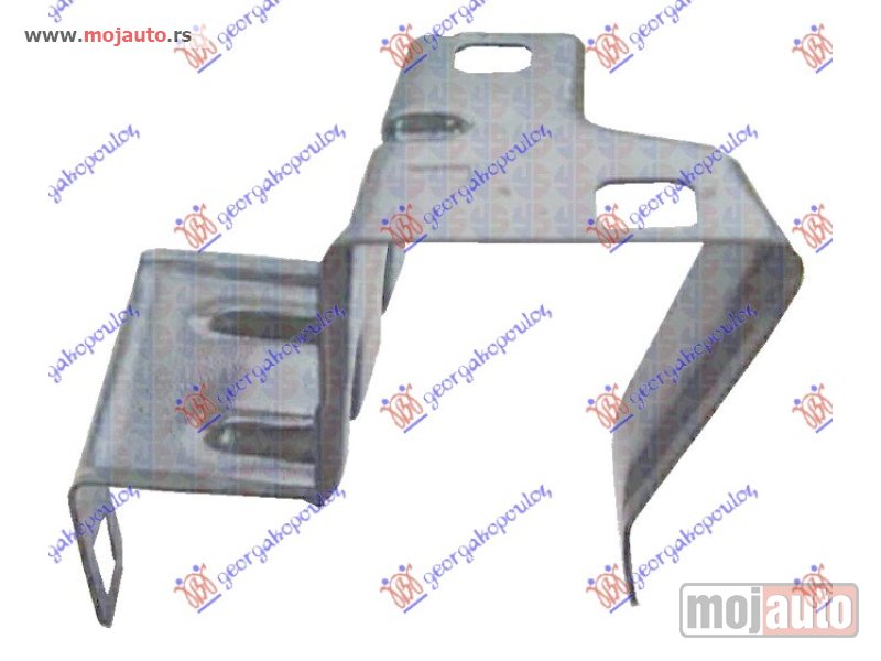 Glavna slika -  NOSAC SINE PREDNJEG BRANIKA Levo Mercedes c class (w203) sdn/s.w. 03-07 -dostupno - MojAuto