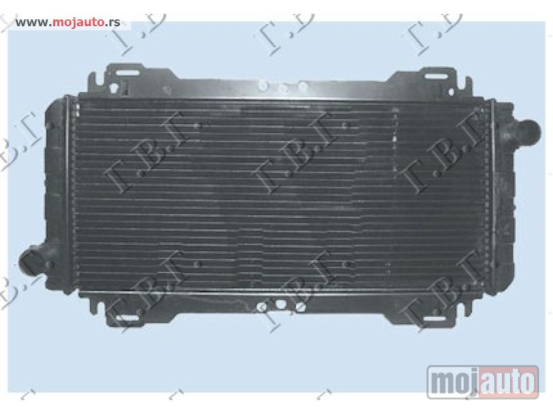 Glavna slika -  HLADNJAK MOTORA 1.0/1.1CC (50x23) Ford fiesta ii 83-89 -dostupno - MojAuto