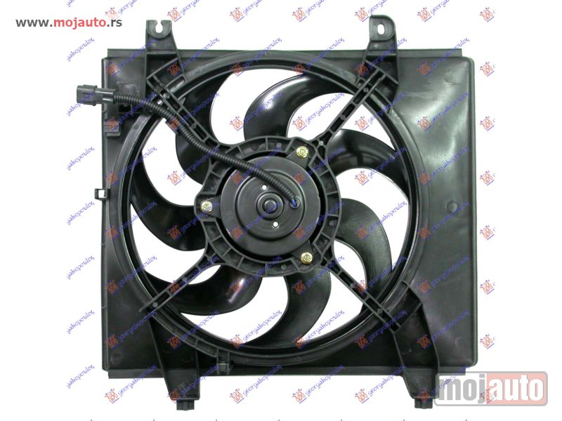 Glavna slika -  VENTILATOR HLADNJAKA KOMPLET (BENZIN/DIZEL) Hyundai matrix 01-08 -dostupno - MojAuto