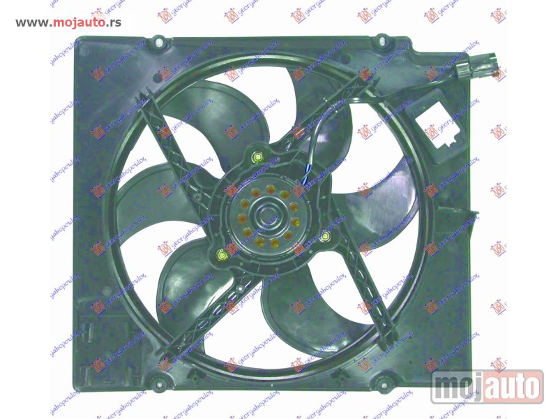 Glavna slika -  VENTILATOR HLADNJAKA KOMPLET (1.4/1.6 BENZIN) (+AC) Renault megane sdn 96-98 -dostupno - MojAuto