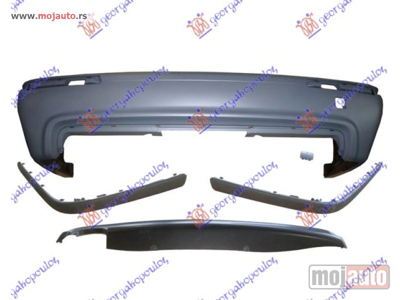 Glavna slika -  ZADNJI BRANIK (SA/BEZ PDS SENZORA) (M5) Bmw series 5 (e39) 96-02 -dostupno - MojAuto