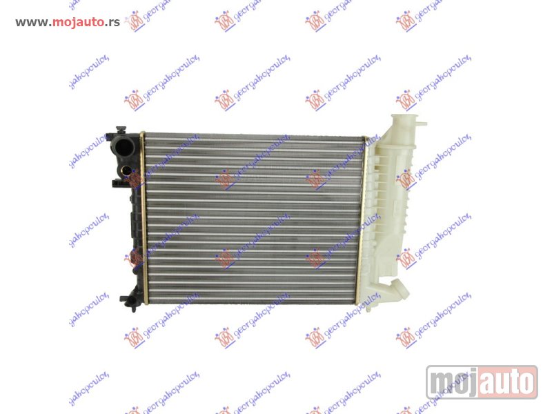 Glavna slika -  HLADNJAK MOTORA 1.1/1.4/1.6/1.8 (-AC) (46x38) (BEZ BRZE SPOJNICE) Peugeot 306 99-00 -nedostupno - MojAuto