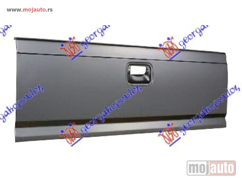 Glavna slika -  VRATA GEPEKA (KVAKA NA SREDINI) Ford courier p/u 86-98 -dostupno - MojAuto