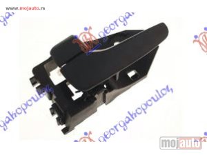NOVI: delovi  KVAKA PREDNJIH/ZADNJIH VRATA UNUTRASNJA CRNA Levo Mitsubishi outlander 03-07 -dostupno