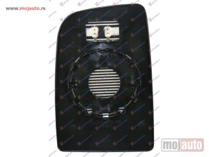 NOVI: delovi  STAKLO RETROVIZORA SA GREJACEM (GORNJI DEO) (OKRUGLO KACENJE) (KONVEKSNO) Desno Vw crafter 06-17 -dostupno