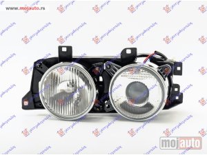 NOVI: delovi  FAR ELEKTRICNI KOMPLET (DEPO) Levo Bmw series 5 (e34) 88-95 -dostupno
