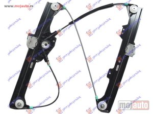 NOVI: delovi  PODIZAC PREDNJEG PROZORA ELEKTRICNI (BEZ MOTORA) Levo Bmw series 5 (e60/61) 03-10 -dostupno