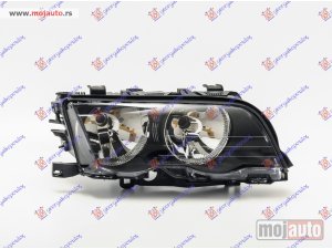 NOVI: delovi  FAR CRNI (DEPO) Desno Bmw series 3 (e46) sdn 99-02 -dostupno
