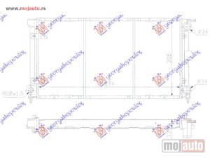 NOVI: delovi  HLADNJAK MOTORA 1.5/1.6/1.8 BENZIN / 1.6 DIZEL (57x32x34) Vw jetta 79-83 -dostupno