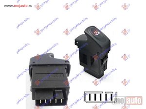 NOVI: delovi  PREKIDAC U PREDNJIM VRATIMA (AUTO) (5 PIN) Renault kangoo 98-03 -dostupno