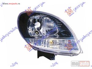 NOVI: delovi  FAR CRNI (PROVIDAN MIGAVAC) (TYC) Desno Renault kangoo 03-08 -dostupno