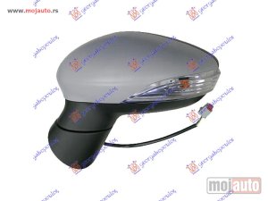 NOVI: delovi  RETROVIZOR ELEKTRICNI PM (MIGAVAC) (A KVALITET) (ASFERICNO STAKLO) Levo Ford fiesta 08-13 -dostupno