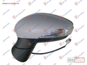 NOVI: delovi  RETROVIZOR ELEKTRICNI PM (MIGAVAC) (ASFERICNO STAKLO) Levo Ford fiesta 08-13 -dostupno