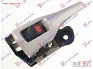 NOVI: delovi  KVAKA VRATA UNUTRASNJA CRNA/SREBRNA Levo Toyota corolla (e 15) sdn 07-11 -dostupno