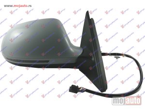 NOVI: delovi  RETROVIZOR ELEKTRICNI SA GREJACEM PM (MIGAVAC) -10 (6 PIN) (A KVALITET) (KONVEKSNO STAKLO) Desno Audi a4 07-11 -dostupno