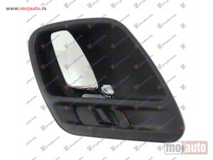 NOVI: delovi  KVAKA PREDNJIH/ZADNJIH VRATA UNUTRASNJA (LIMITED) HROM/CRNA Desno Jeep grand cherokee 99-05 -dostupno