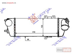 Glavna slika - HLADNJAK INTERKULERA 1.6-2.0 CRDi DIZEL Hyundai i30 07-12 -dostupno - MojAuto